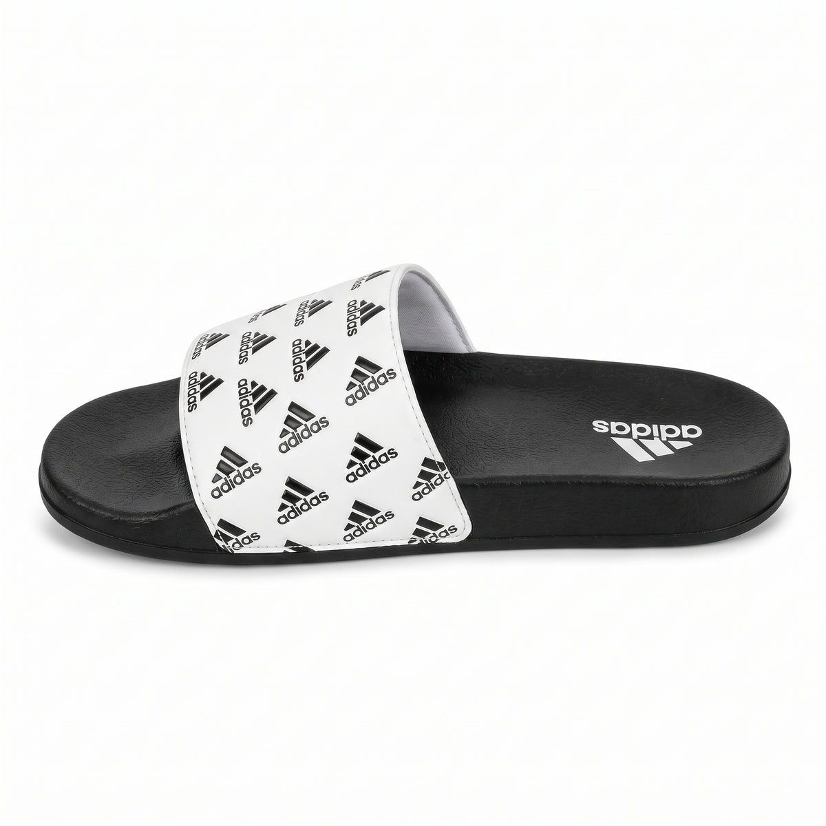 PREMIUM WHITE & BLACK SLIDES — BOLD STYLE, EVERYDAY COMFORT