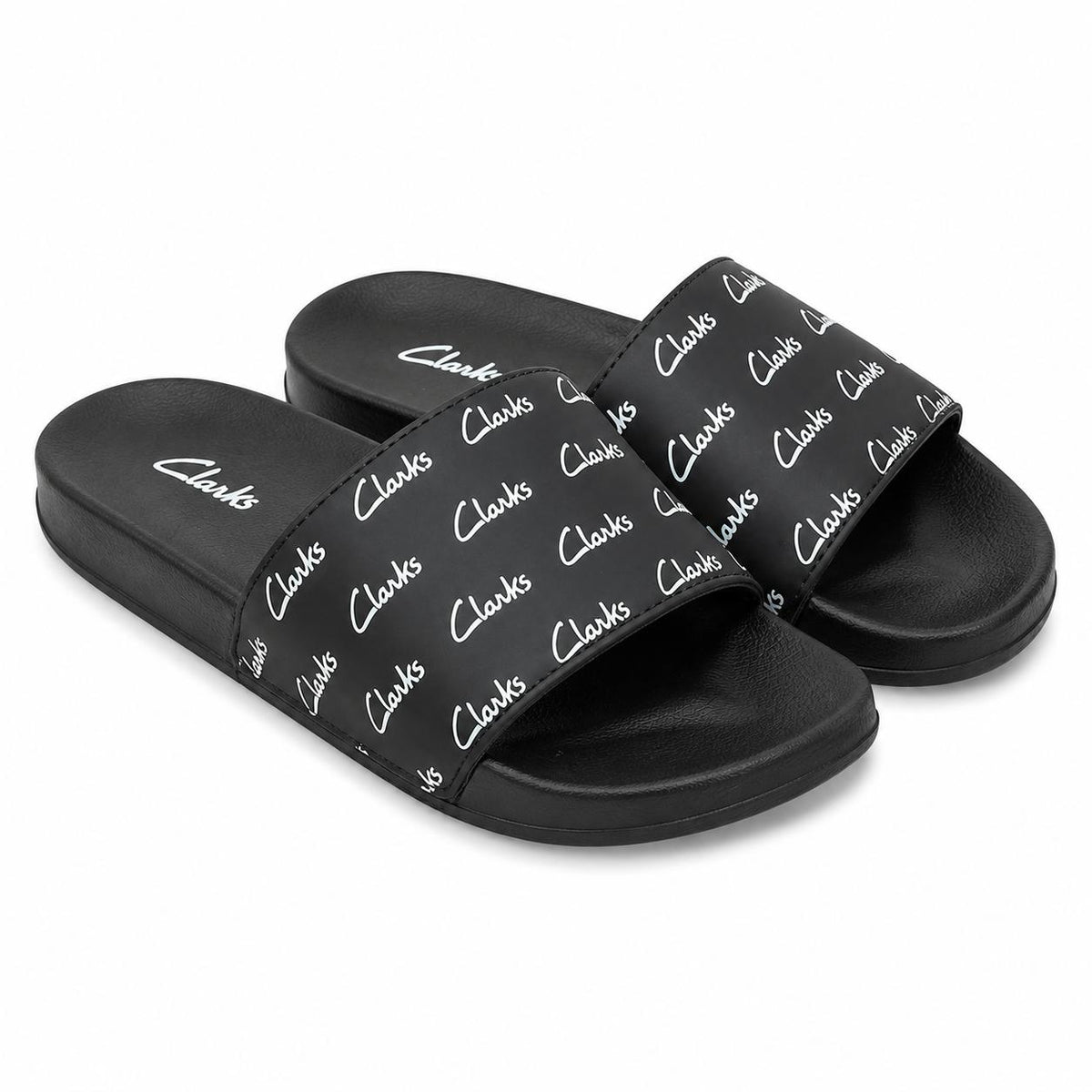 CLARK COMFORT SLIDES,  ULTRA CUSHION FOAM,  “LIGHTWEIGHT • ALL DAY COMFORT”